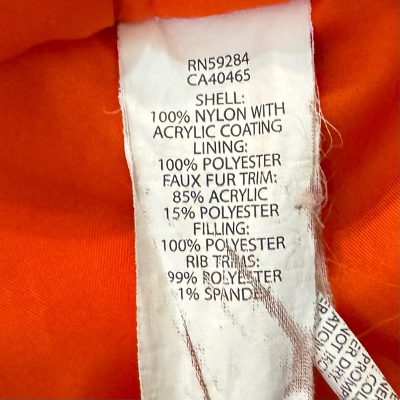 PLACE Warm Blue Winter Parka Coat with Faux Fur Lined Hood Boys Size XXL (16) - Picture 9 of 9